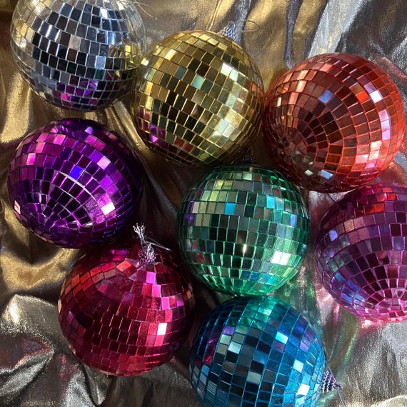 Dance Studio Decor Dancer Gift Recital Party Decoration Competition Team Gift Colorful Ink Disco Ball Ballet Studio Decor Dance Teacher Gift