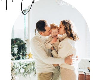 Smart Holiday Cards; Custom Personalized Holiday Cards With Video Capabilities, NFC Card,