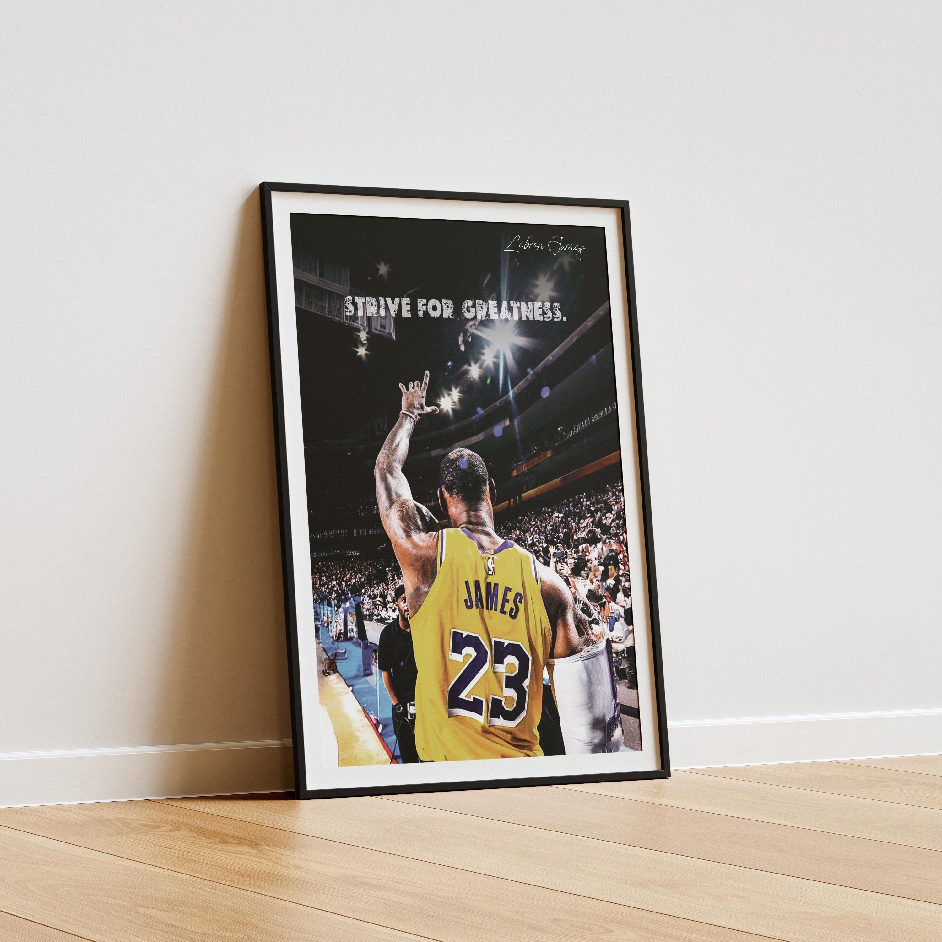 Lebron Quote I Had to Carry A Team When I Was 18 | TikTok, image size:3000x3000