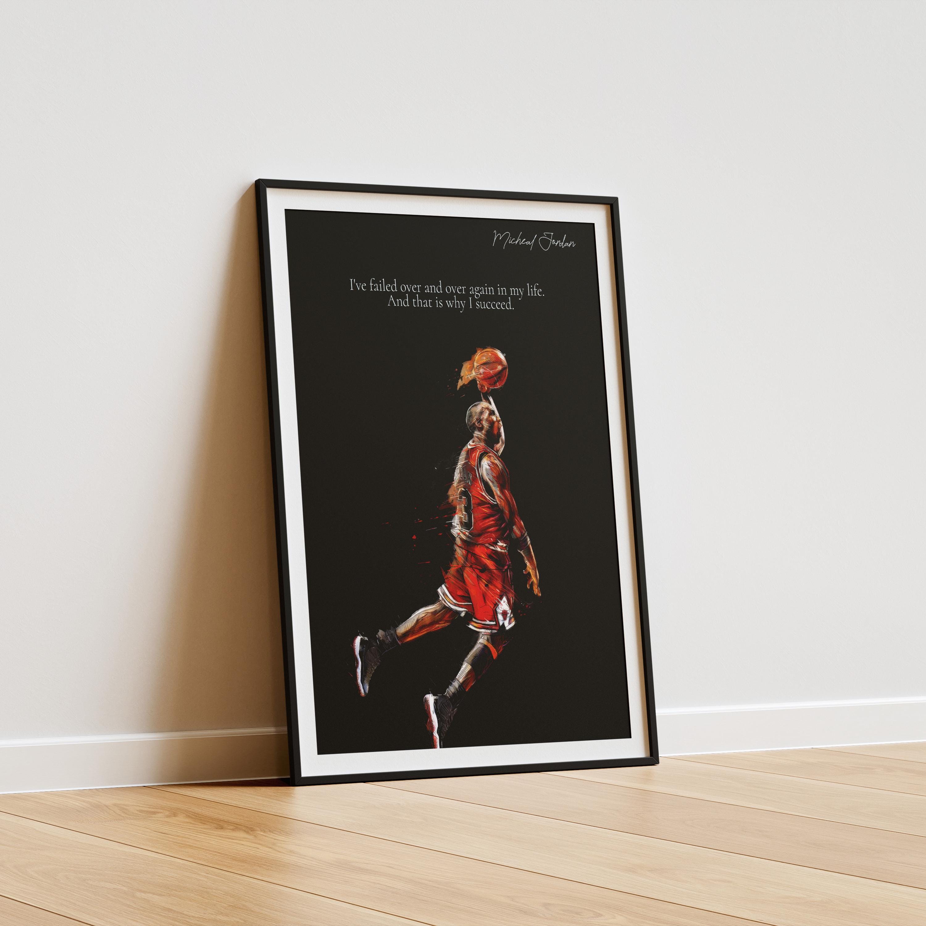 Michael jordan poster - Etsy 日本