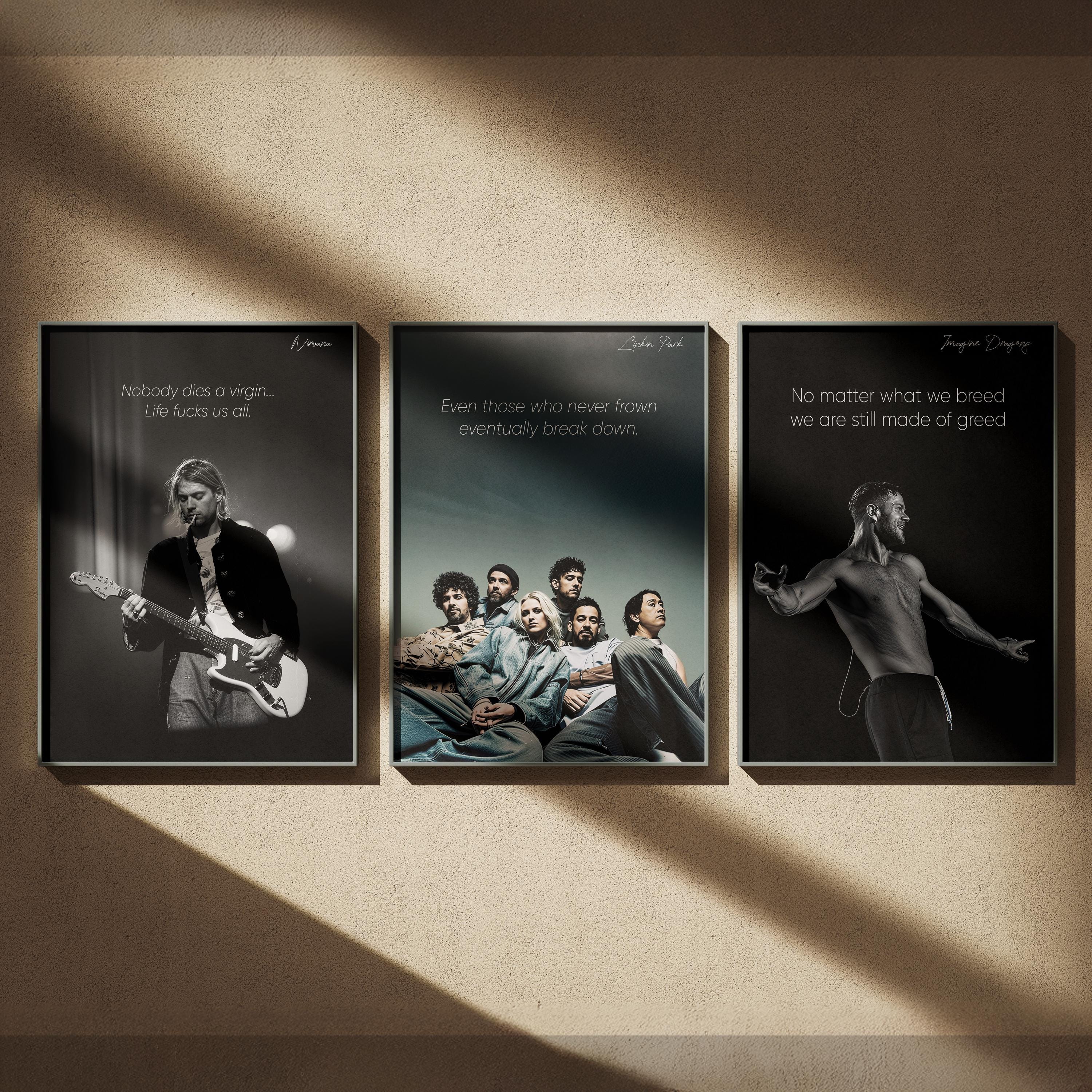 Linkin park poster - Etsy 日本