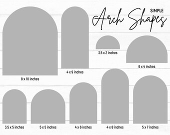Bogen-Svg-Bundle, Bogen-Hochzeitseinladungsvorlage, Boho Chiara Bogen Svg, Bogen-Zeichen Svg, Bogen-Form Svg, Bogen einladen, DIY, Instant Download