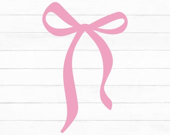Bow Svg, Ribbon Bow Svg, Ribbon Svg, Hair Bow Svg, Bow Tie Svg, Bow Clipart, Bow Silhouette, Coquette Bow Svg, Cute Bow, Instant Download