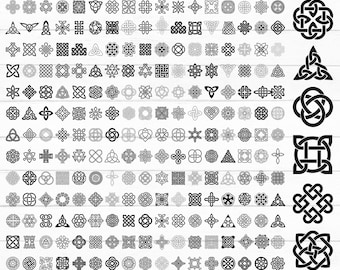 Celtic Knot Svg Bundle, Celtic Knot Svg, Celtic Clipart, Nordic Svg, Celtic Knot Vector, Celtic Knot Silhouette, Cut Files, Instant Download