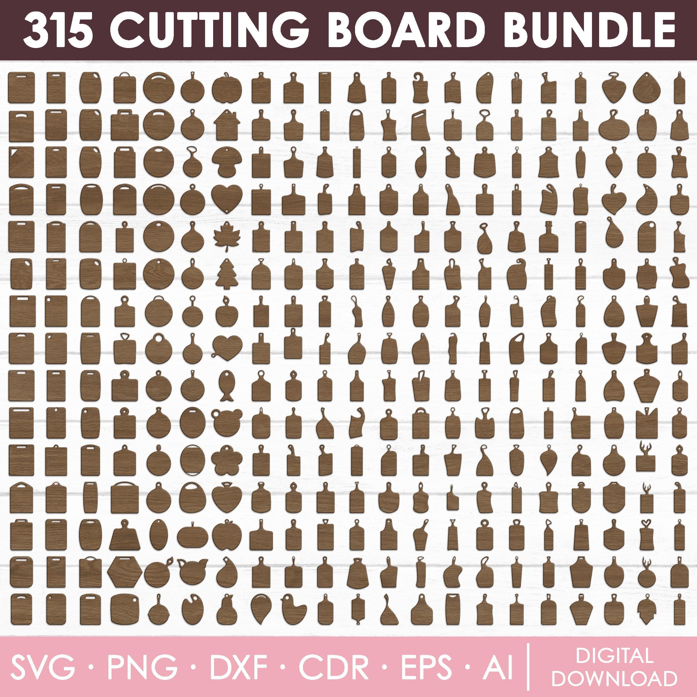 Cutting Board Svg Bundle, Kitchen Cutting Board Svg, Charcuterie Board ...