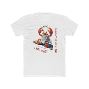 Crab Feast Unisex Tee, Crab Orgy Shirt, Seafood Lover Gift, Ocean Animal Tee, Crabby Tee, Beach Vacation Shirt