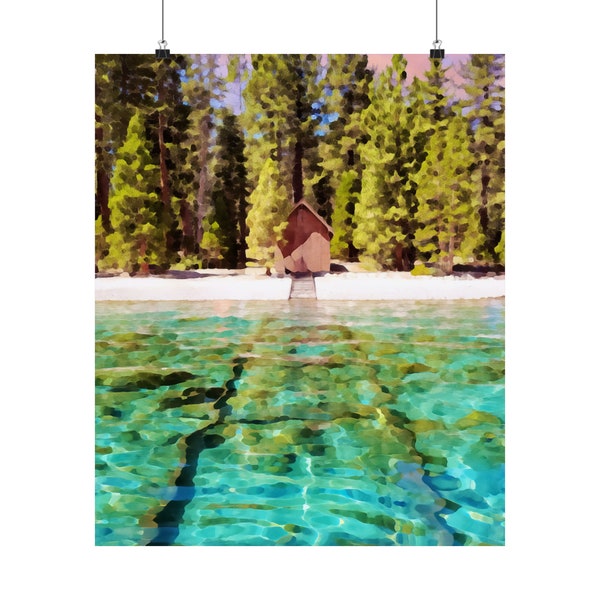 Sugar Pine Point Wall Poster