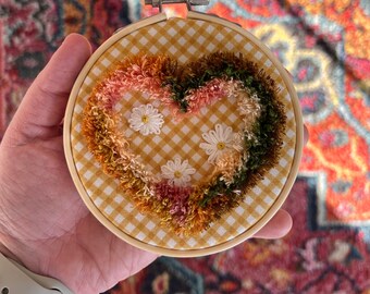 Handmade Heart Embroidery