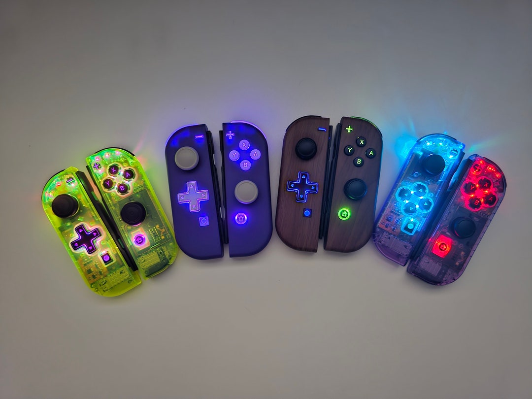 LED Joy-cons- Made by Demeech - Etsy