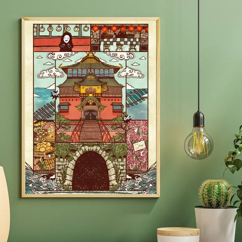 Spirited Away Poster, Spirited Away Wall