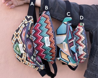 Correas para bolsos y riñoneras hechas a mano con piel o algodón –