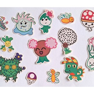 Earth Creatures Sticker Pack