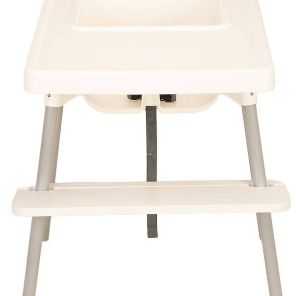 Adjustable Footrest for IKEA Antilop High Chair - White