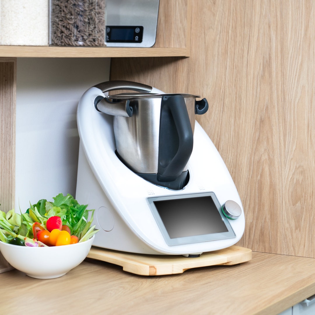 Wooden Sliding Board for Thermomix Made of Maple Wood Etsy