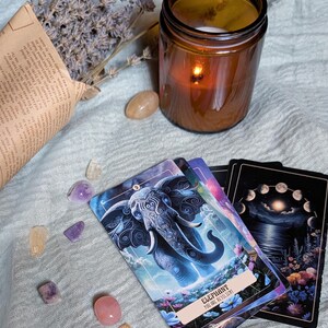 Intuitive Journaling Oracle Cards | 52 Self-Discovery Prompts image 3
