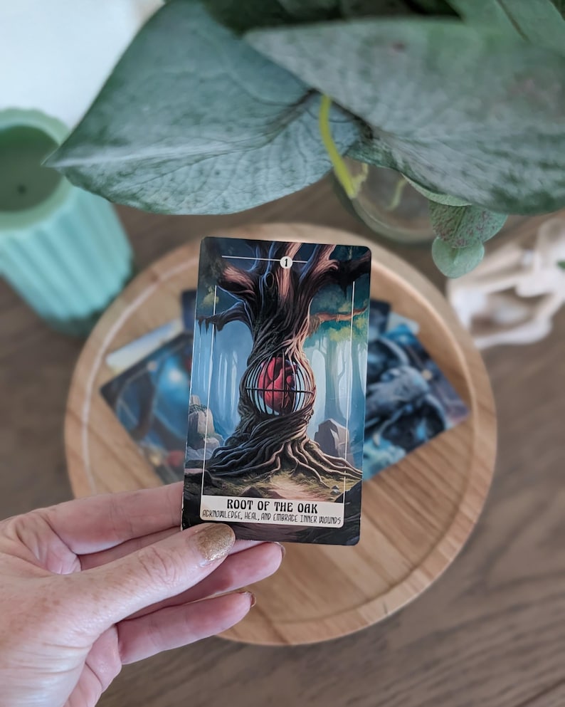 Intuitive Journaling Oracle Cards | 52 Self-Discovery Prompts image 2