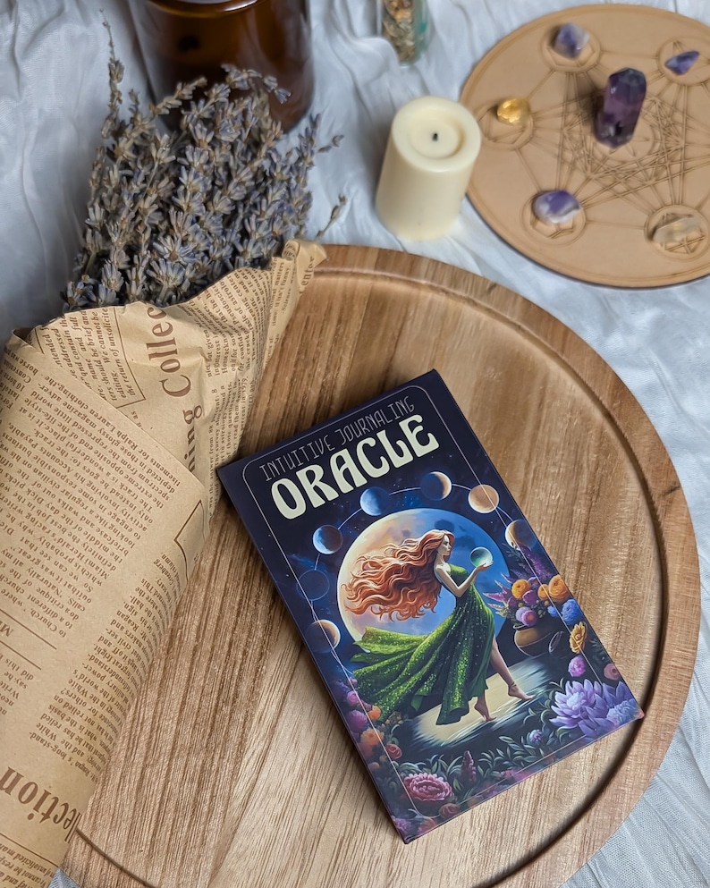 Intuitive Journaling Oracle Cards | 52 Self-Discovery Prompts image 4