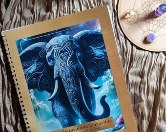 Weekly Intuitive Journal | Guided Self-Discovery Prompts | Healing, Mindfulness & Personal Growth | 8x11 Wellness Journal