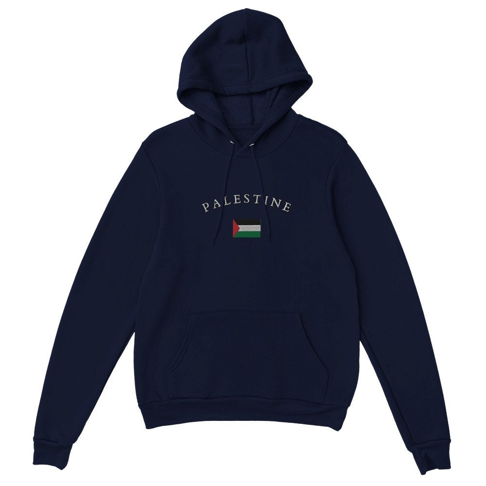 Embroidered Palestine Unisex Hoodie