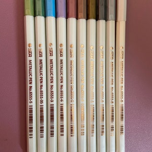 Metall-Marker | Feine Spitze | Bastelbedarf