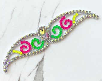 Rhythmic Gymnastics Crown for Hair Bun MERIDA Hair Accessory