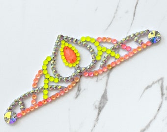 Rhythmic Gymnastics Crown for Hair Bun AURORA Hair Accessory