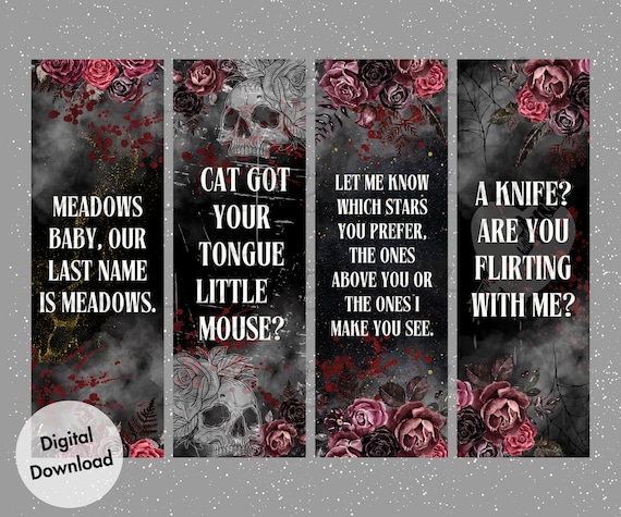 4pk Haunting Adeline Dark Romance Digital Bookmark Download