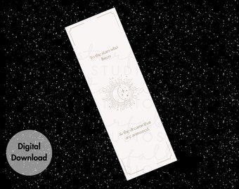 ACOTAR ACOMAF To The Stars Who Listen Digital Bookmark Download
