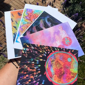 Vous êtes un bon nageur - impression d'art carte postale 5 x 7 po (lot de 5)