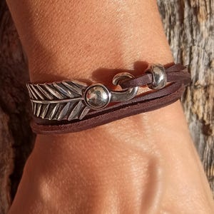 Boho cuff bracelet for women, silver bracelet, boho bracelet, women bracelet boho, tube striking bracelet, Boho hippie wrap bracelet gift