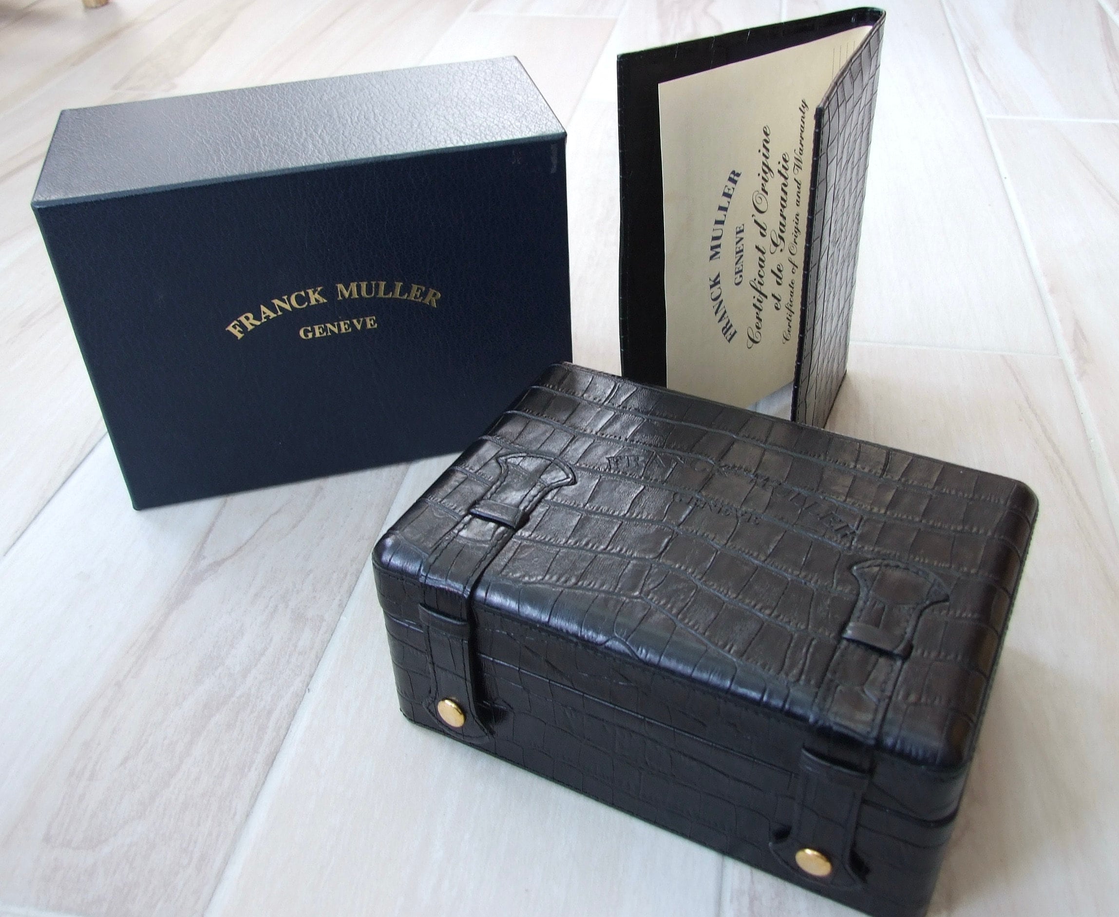 Franck Muller Conquistador Watch Box