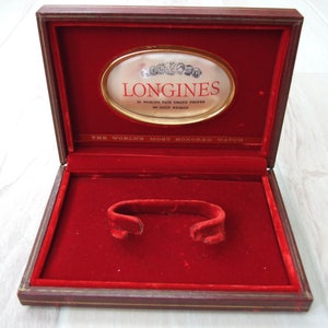 Rare Vintage LONGINES Watch Box Only Circa 1940