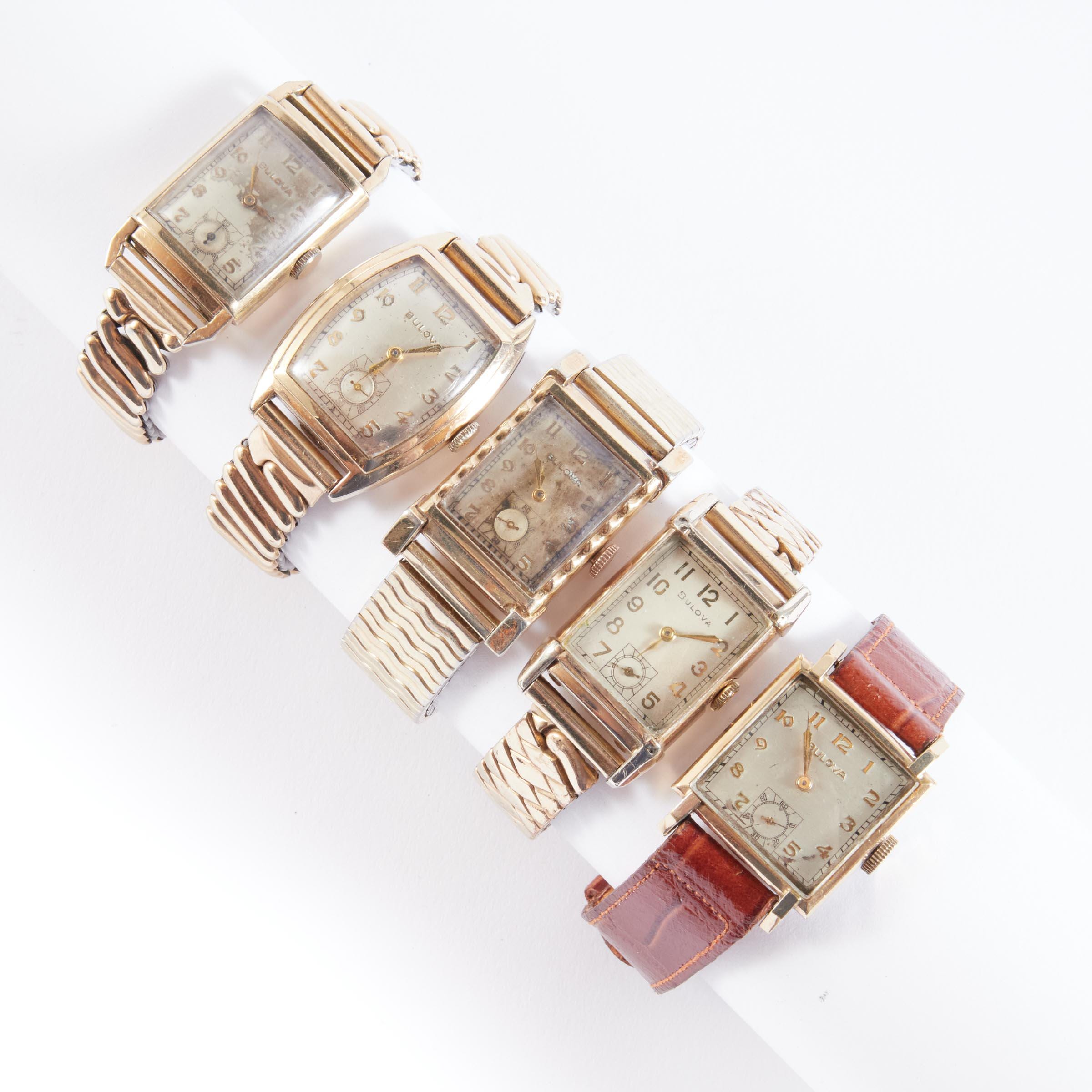 Bulova 10 k gold filled - Etsy 日本