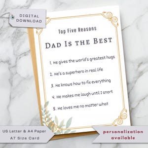Karte zum Muttertag, ausdrucken, Muttertagskarte, süßes DIY Geschenk für Papa - Geburtstag, Danke, Wertschätzung, digitaler Download