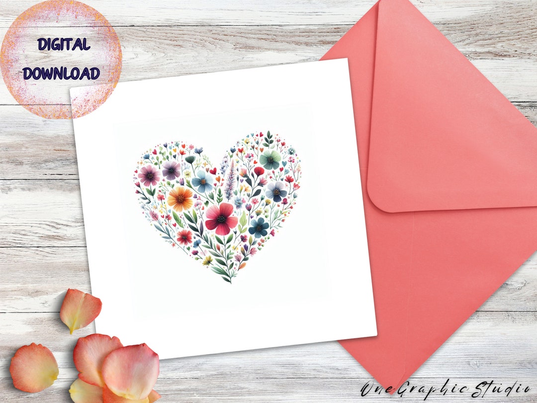 DIGITAL Card, Printable, Love Card for Boyfriend, Girlfriend, Husband, Wife, Anniversary ...