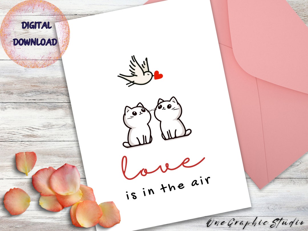 DIGITAL Card, Printable, Love Card for Boyfriend, Girlfriend, Husband, Wife, Anniversary ...