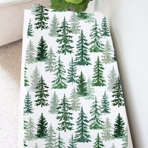Woodland Changing Pad Cover, Forest Baby Changing Table, Woodland Nursery Set, Pine Tree Crib Bedding, Boy Baby Shower Gift, Nature Nursery
