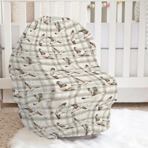 Car Seat Covers For Infant Boy, Baby Goose Hunter, Canadian Geese, Baby Shower Gift Ideas, Nursing Covers, Breastfeeding Wraps, Cart Covers