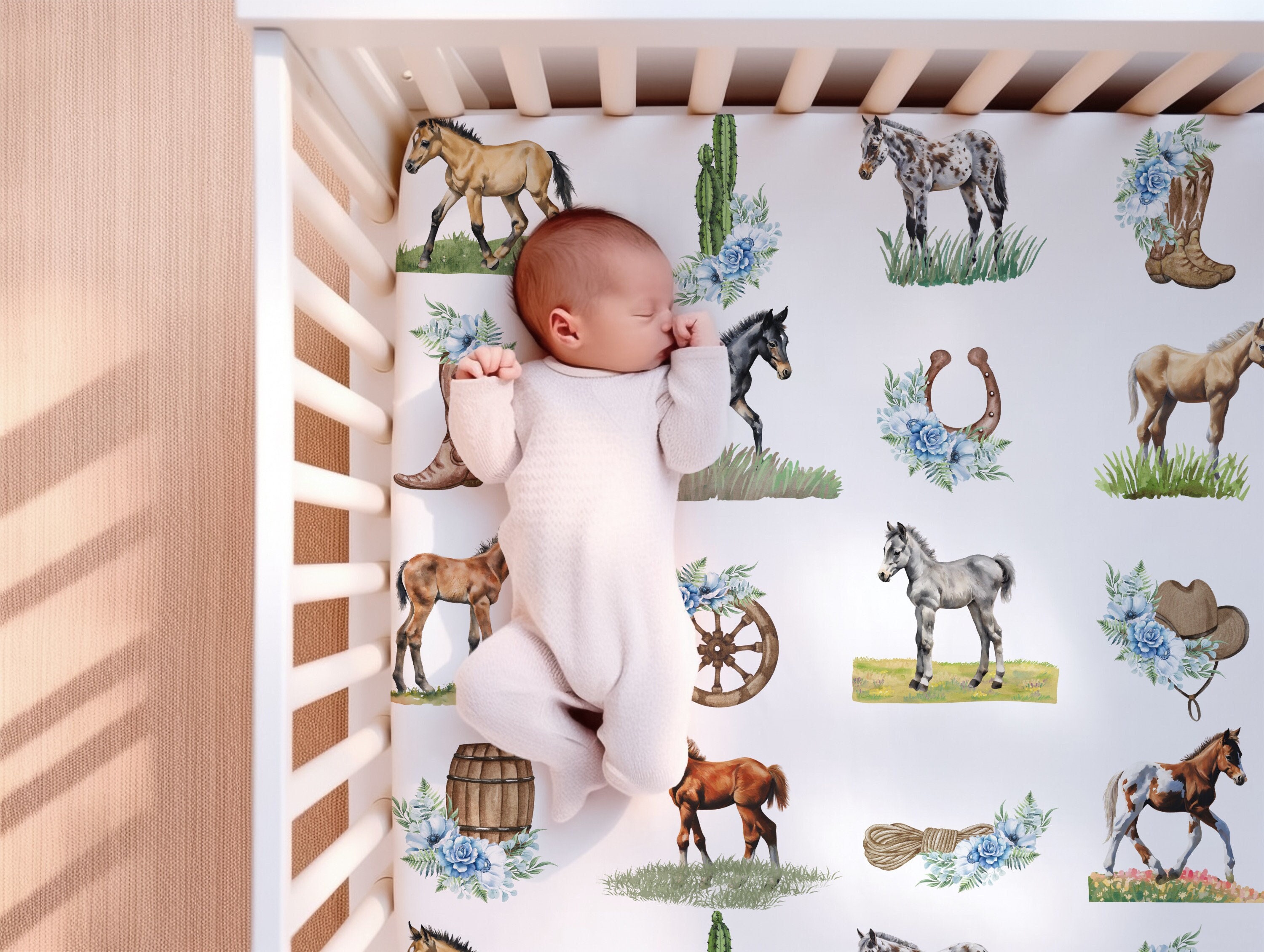 Horse crib bedding hotsell