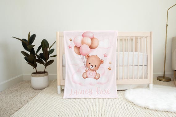 Teddy bear fleece cot bedding sale
