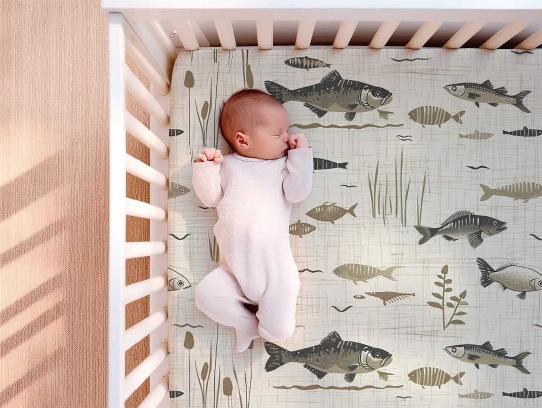 fishing themed nursery bedding