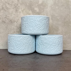 The Baroque Collection - Bleu - Silicone Tumbler Boot 20-40oz