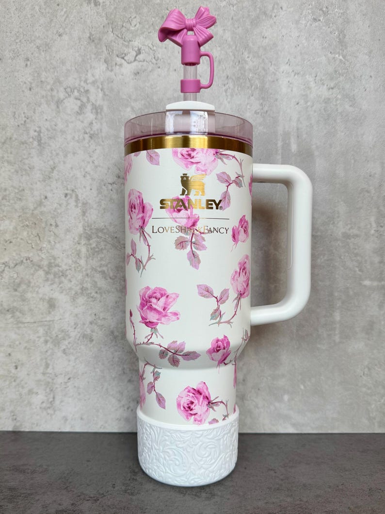 The Baroque Collection - Blanc - Silicone Tumbler Boot 20-40oz