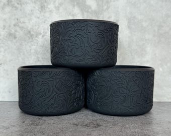 The Baroque Collection - Noire - Silicone Tumbler Boot 20-40oz