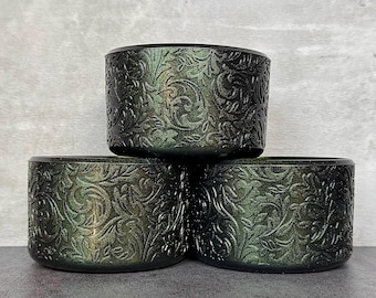 The Baroque Collection - Forest Metallic - Silicone Tumbler Boot 20-40oz