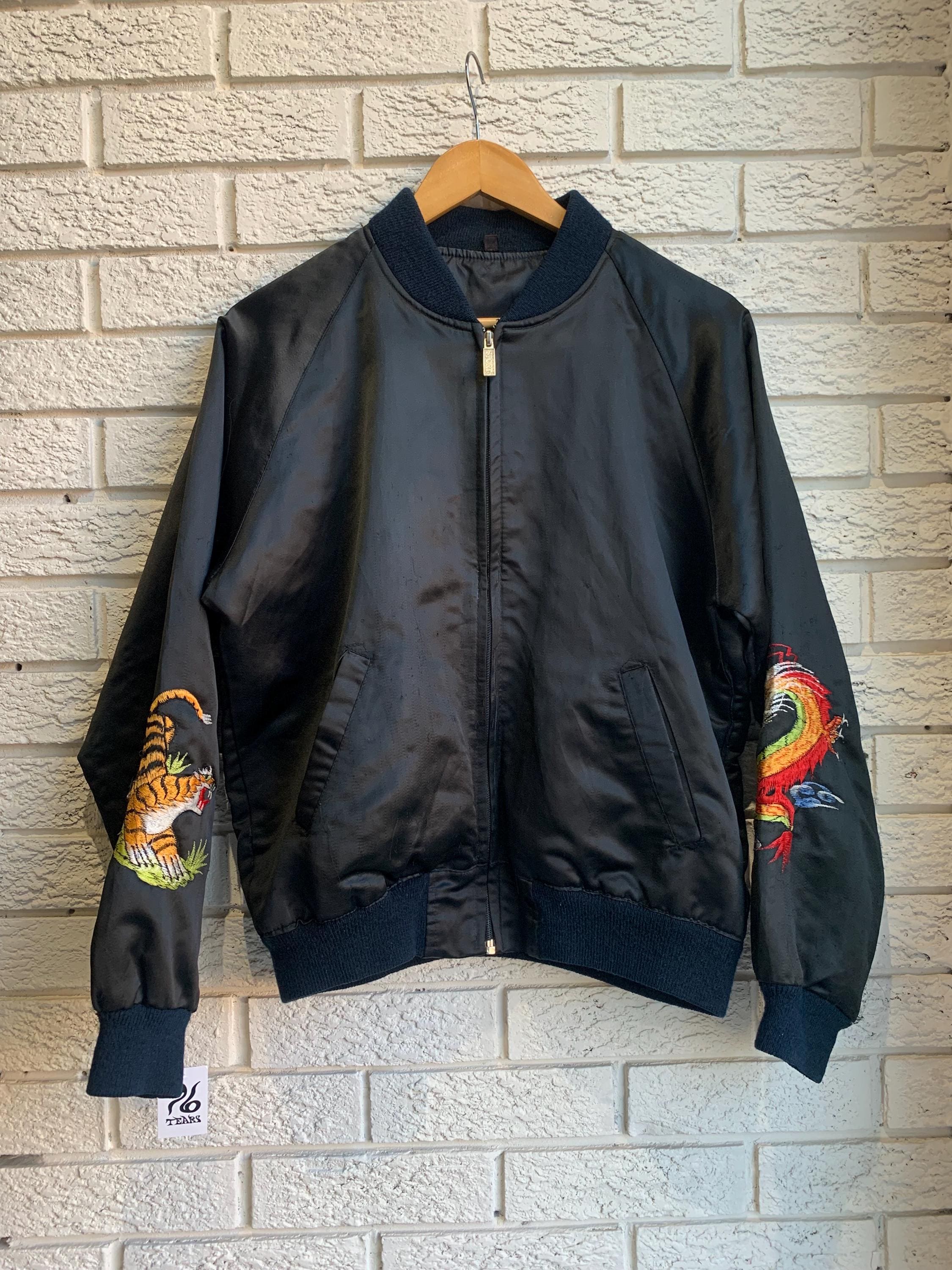 70s コリジャン WEST-PAC スーベニアジャケット ネイビー West Pac Tour Jacket - Etsy