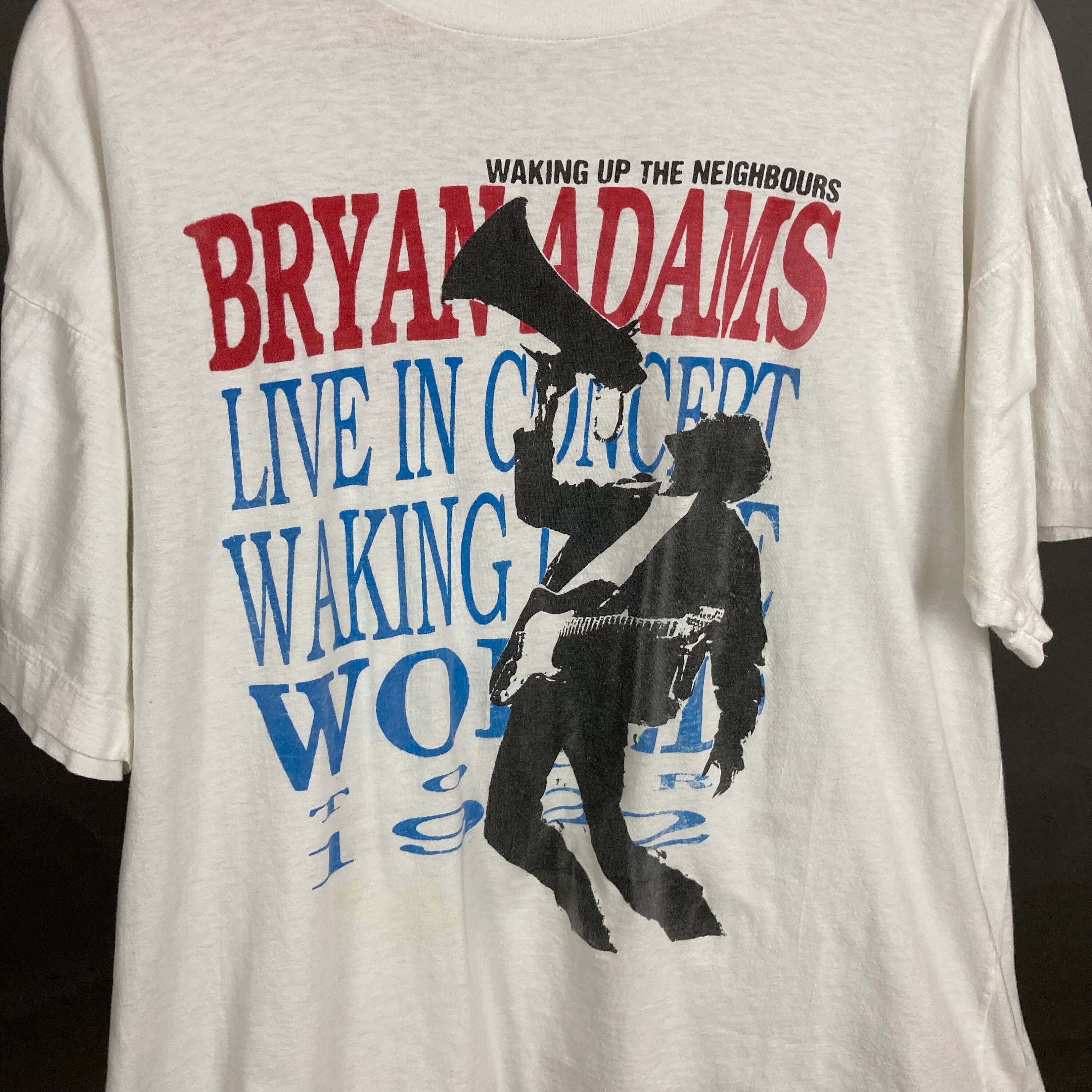 ブライアンアダムス　1992年ツアーTシャツ Vintage 1992 Bryan Adams tour t-shirt | Defunkd