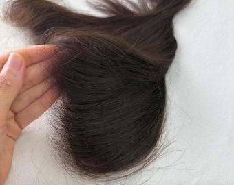 13×2'' HD Breathable Lace Front Topper | 10'' Human Hair Elastic Line Tape Fix Hairline
