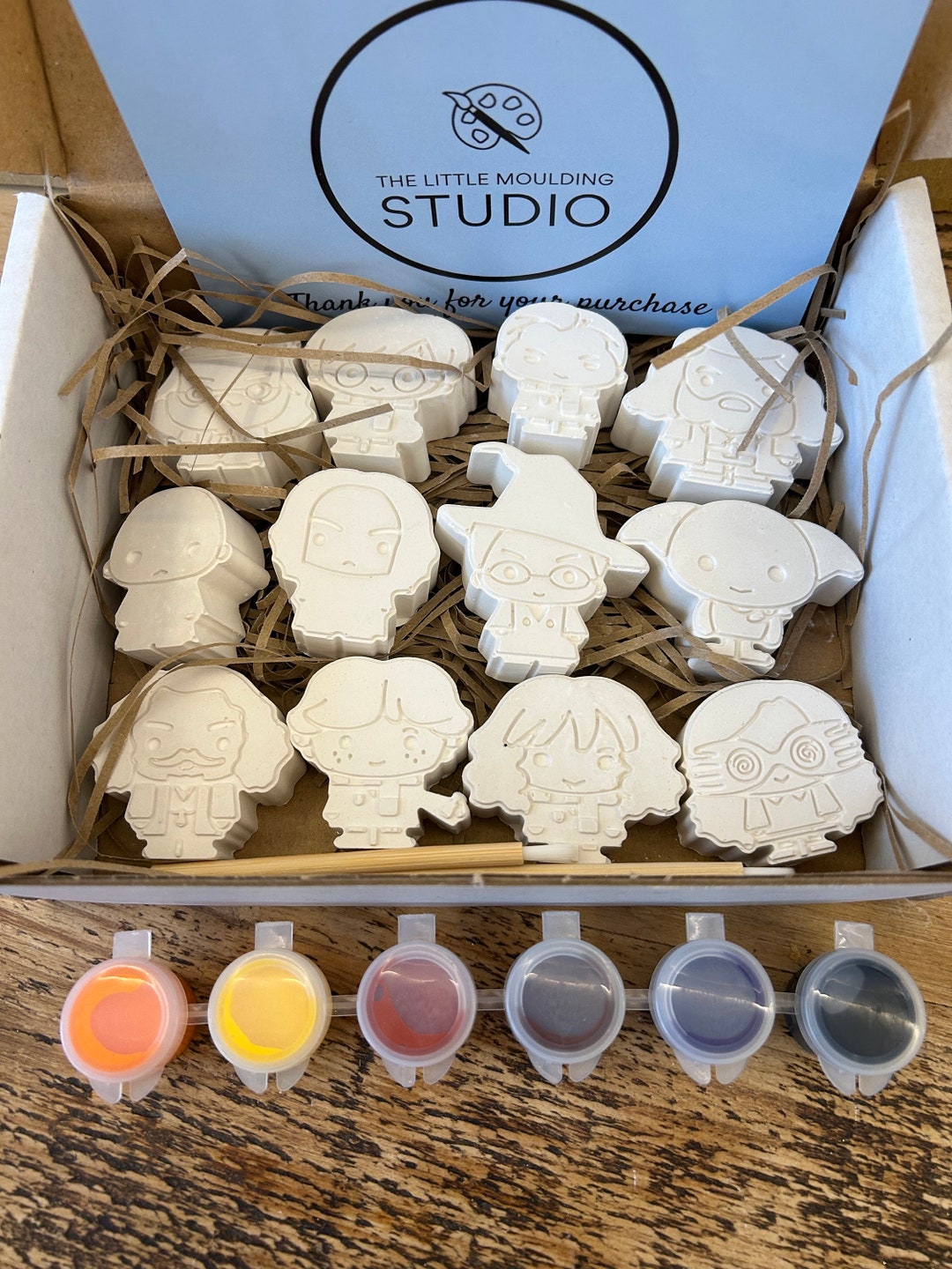 Harry Potter Paint Your Own Character Set Etsy