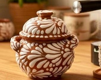 Azucarero de Talavera para cafetería, regalo para amantes del té, regalo para inauguración de casa, regalo para nuevo hogar